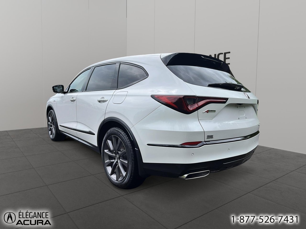 2025 Acura MDX A-Spec | A8913 White Granby - photo #7