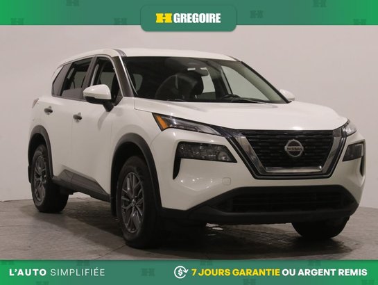 Nissan Rogue S AWD AUTO A//C GR ELECT MAGS CAM RECUL BLEUTOOTH 2021 Blanc