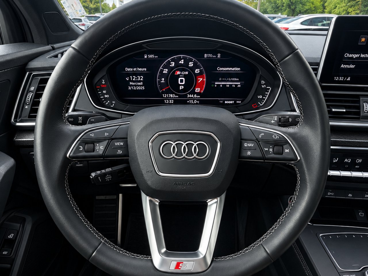 Audi SQ5 Technik 2019 Bleu Granby - photo #15