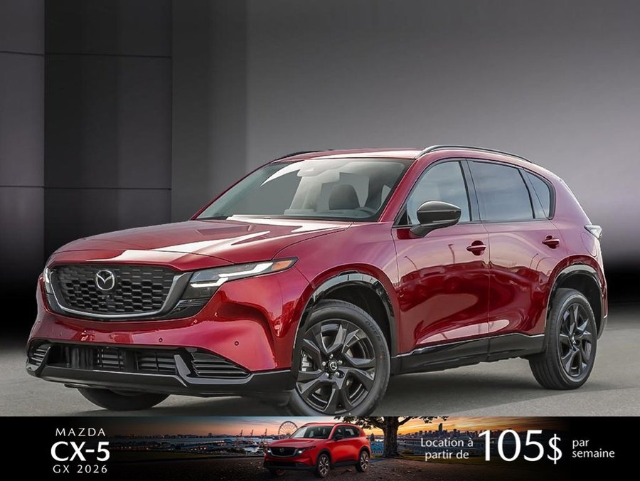 Mazda CX-5 2026 2026 Rouge vibrant cristal métallisé