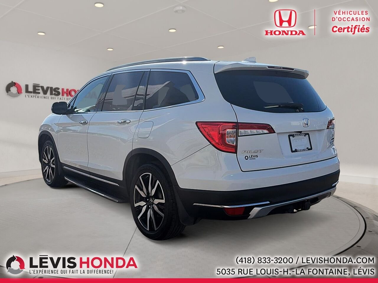 2021 Honda Pilot Touring 7P Touring 7 places TI White Lévis - photo #6