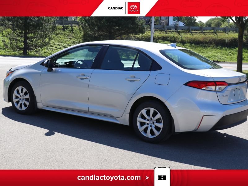Toyota Corolla TR04360 | LE BAS KM - CAM DE RECUL - AIR CLIMATISE - VITRE E 2023 Argent Laval - photo #7