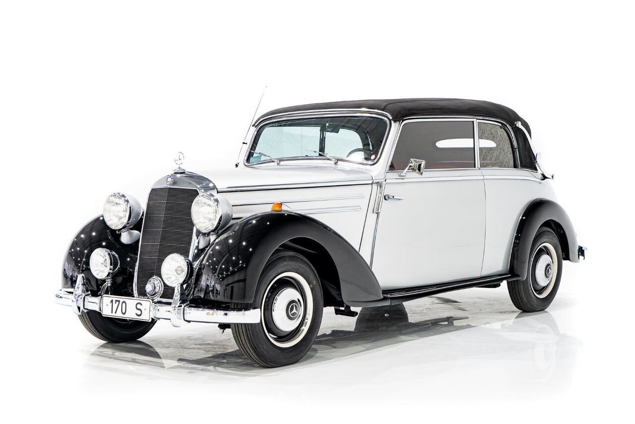 Mercedes-Benz 170S Cabriolet B Wonderfully Presented Old Restoration 1950 Gris Montréal - photo #0