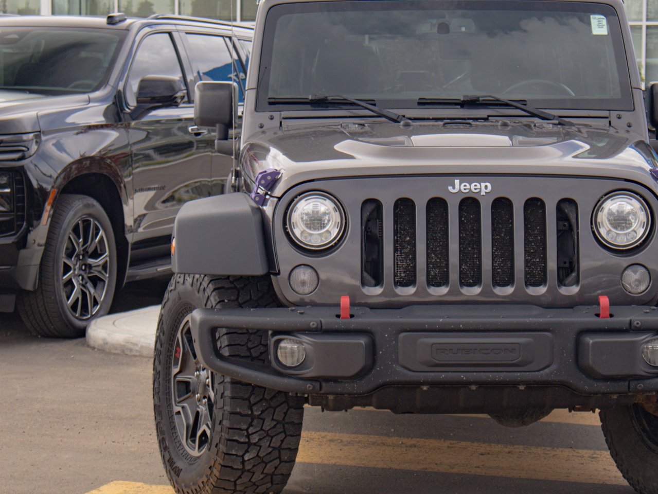 2017 Jeep Wrangler Unlimited 4WD 4dr Rubicon Grey Sherwood Park - photo #4