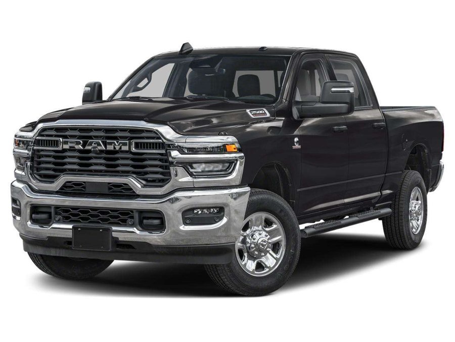 2025 RAM 2500 Laramie cabine d'équipe 4x4 caisse de 6,4 pi Black