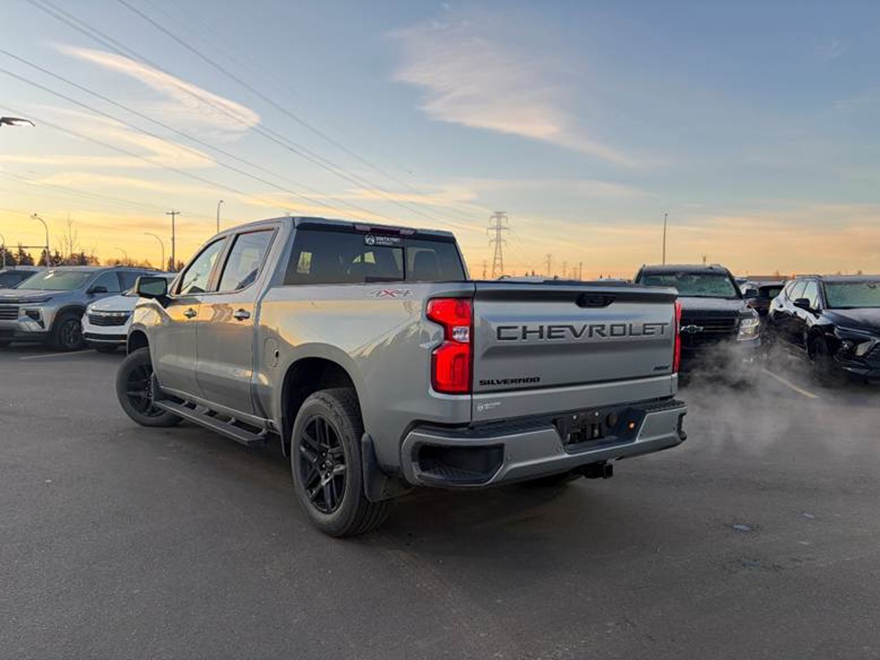 2025 Chevrolet Silverado 1500 4WD Crew Cab 147 RST Grey Sherwood Park - photo #3