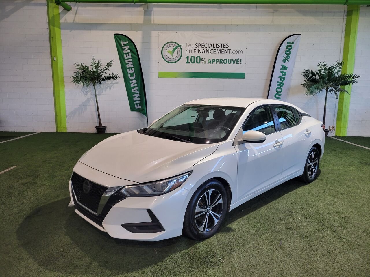 Nissan Sentra 2021 Blanc Longueuil, - photo #1