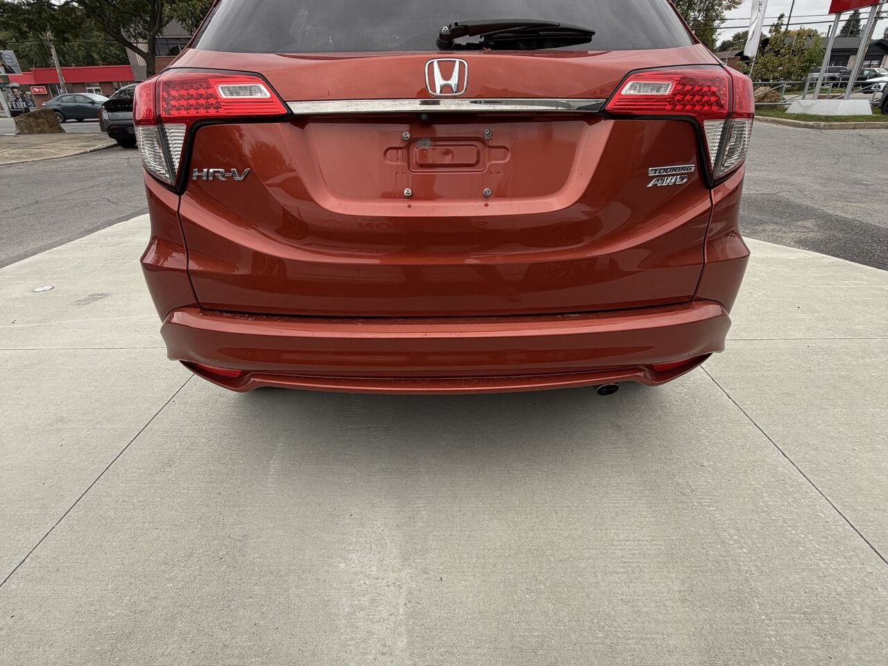 2019 Honda HR-V Touring TI CVT Orange Châteauguay - photo #7