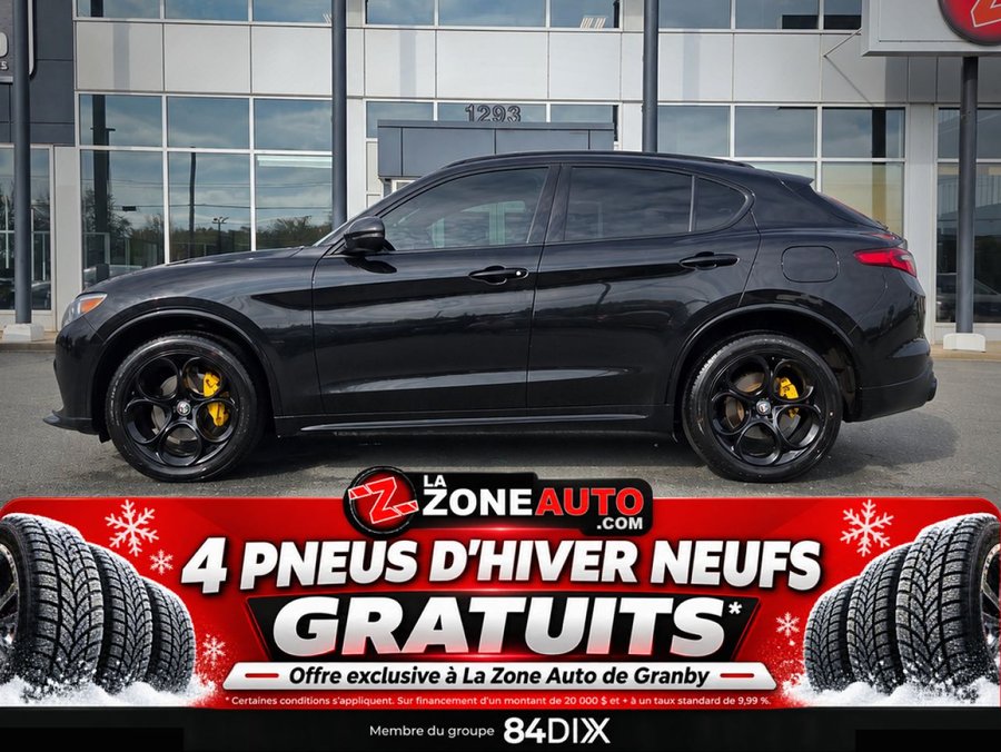 Alfa Romeo Stelvio Ti berline sport 2021 Noir