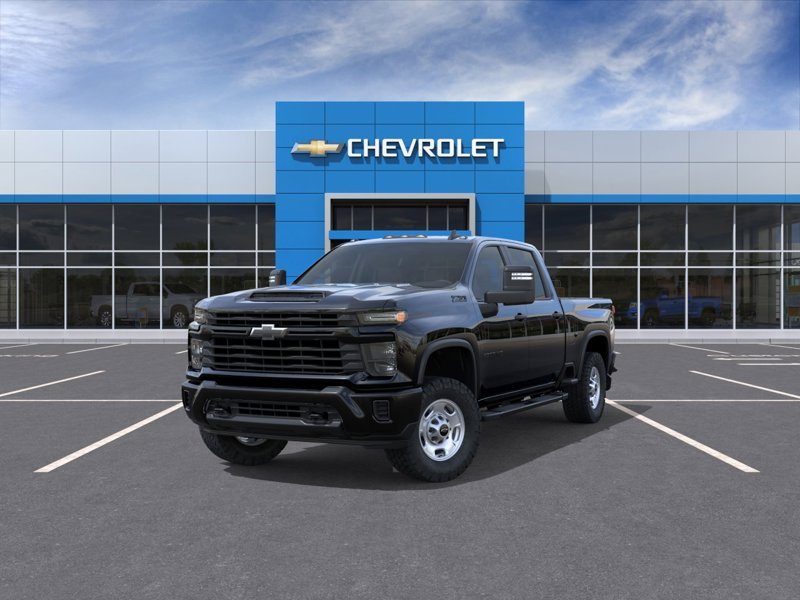 CHEVROLET Silverado 2500HD WT cabine multiplace 4RM 159 po 2026 Noir Ottawa & Gatineau - photo #7