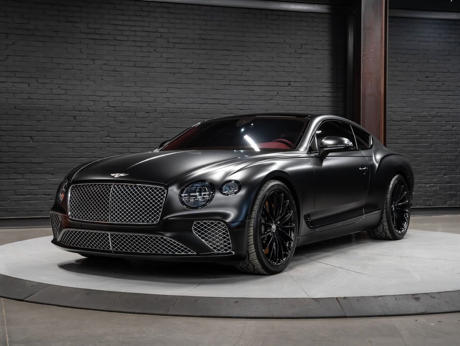2020 Bentley Continental GT V8 | HRE Wheels | Full Stealth PPF | Clean Carfax Black
