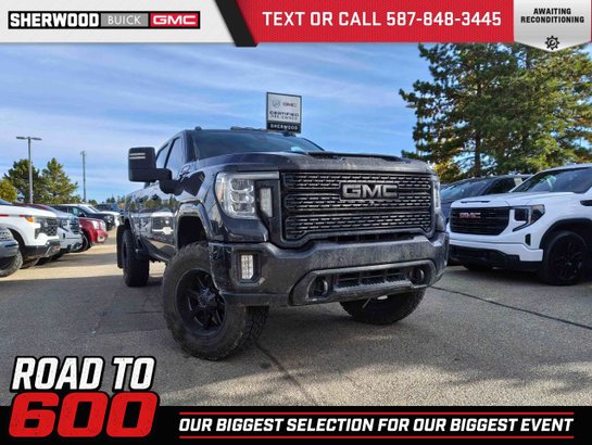 2020 GMC Sierra 2500HD Denali Ultimate | Aftermarket 3in Cognito Lift Kit Black
