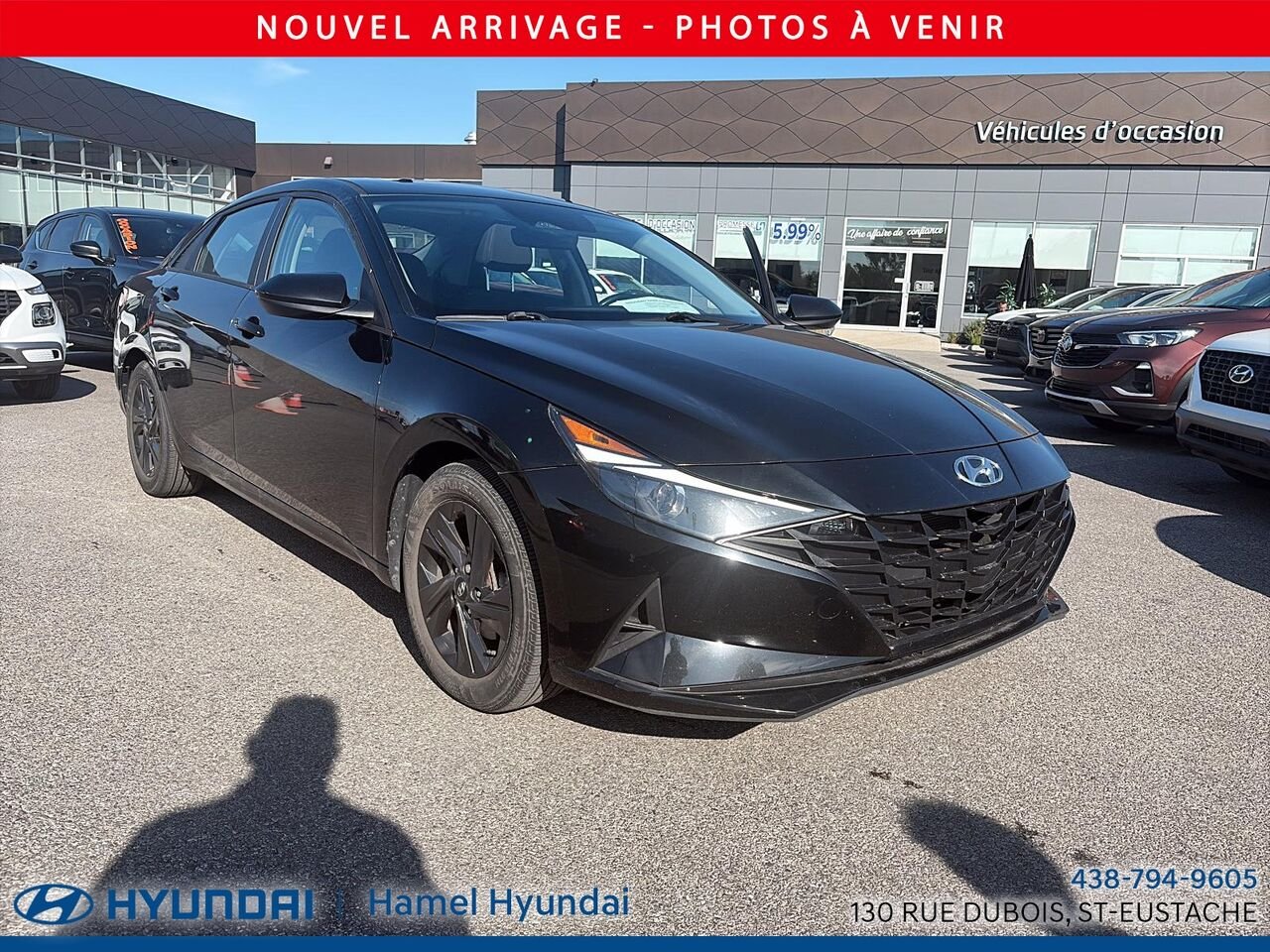 2022 Hyundai Elantra Black Saint-Eustache - photo #1