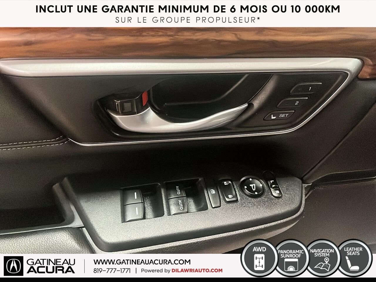 Honda CR-V Touring AWD 2020 Blanc Gatineau - photo #24