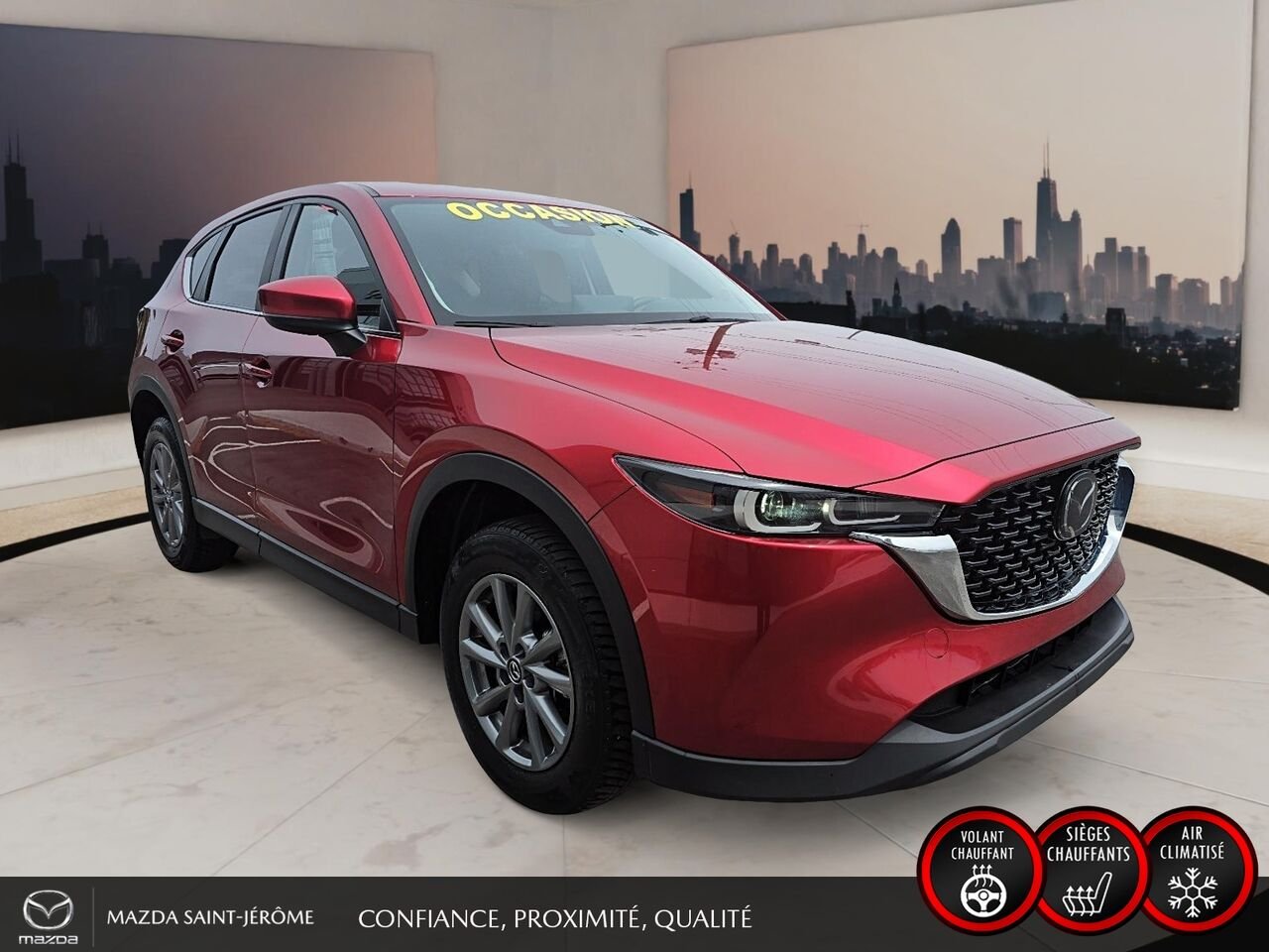 2025 Mazda CX-5 Red Sainte-Agathe-des-Monts - photo #3