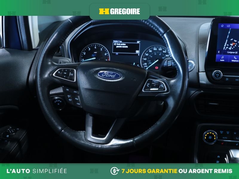 Ford EcoSport 821816 | SES 4 WD AUTO AC TOIT NAV MAGS CAM RECULE BLUETOOT 2020 Bleu Laval - photo #17