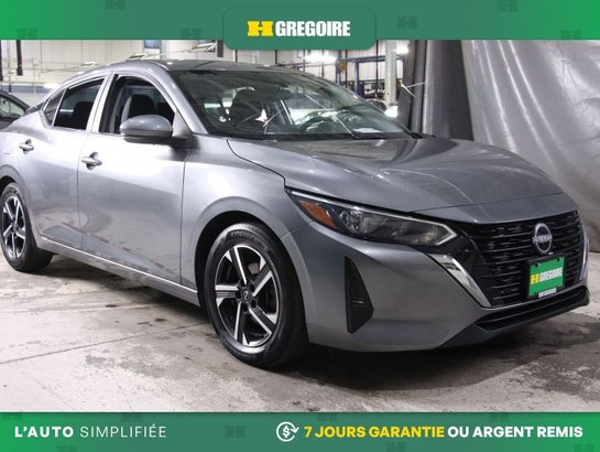 2024 Nissan Sentra SV AUTO A/C MAGS TOIT CAM RECUL BLUETOOTH Grey
