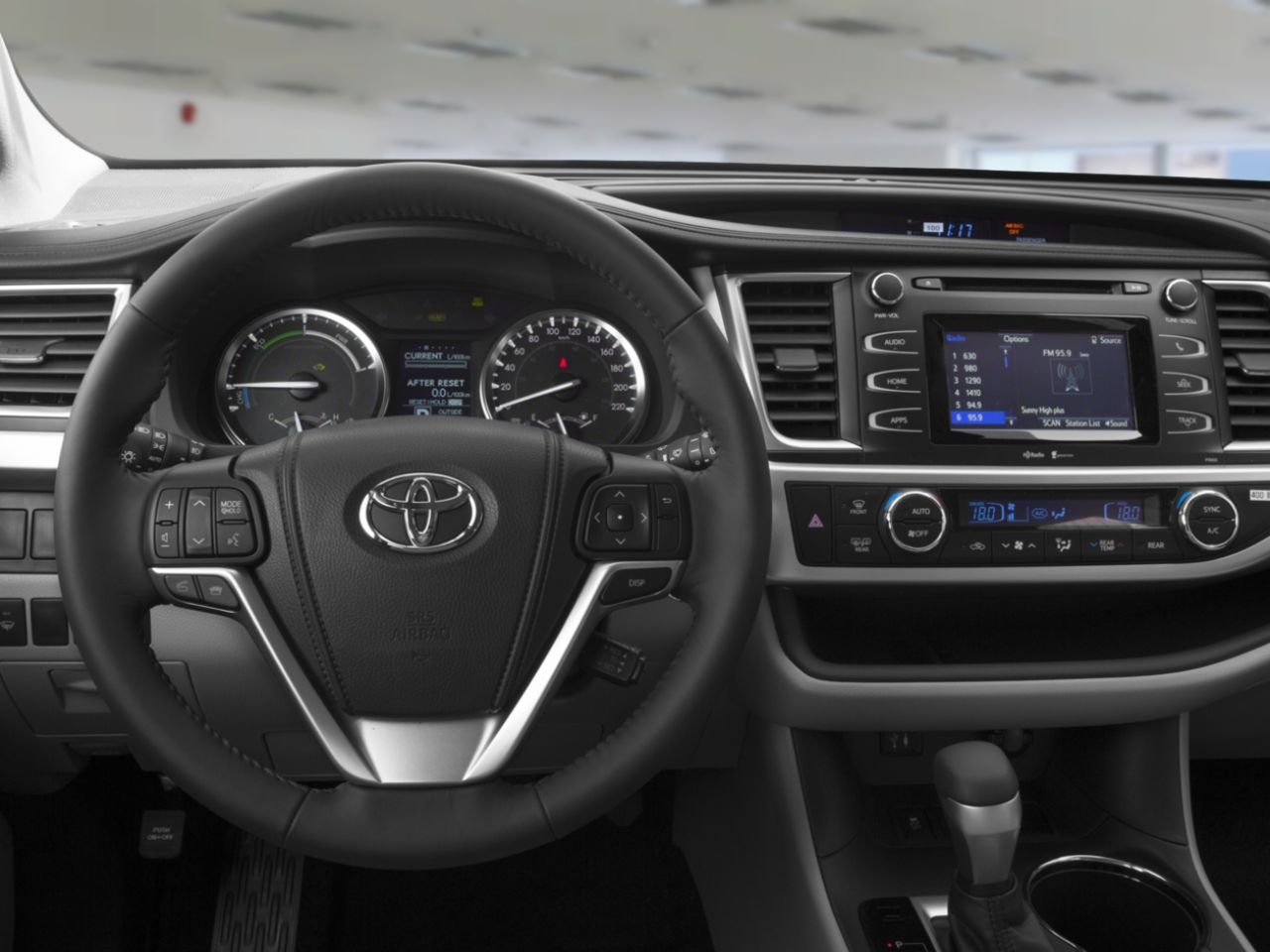 TOYOTA HIGHLANDER HYBRID LIMITED Traction intégrale 4 portes Limited 2016 Rouge Gatineau - photo #9