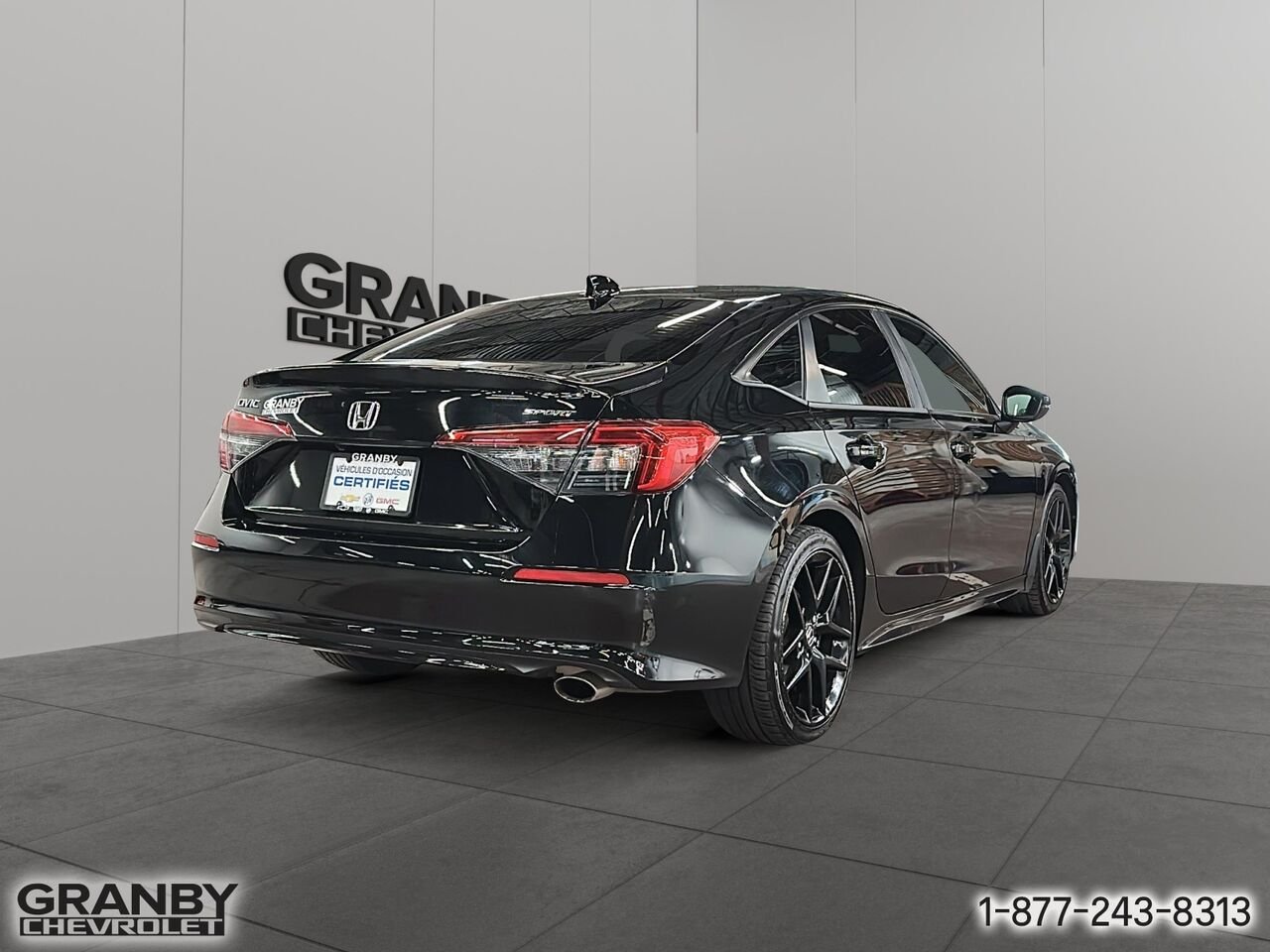 2023 Honda Civic Sedan Sport CVT | 25-1174A Black Granby - photo #4