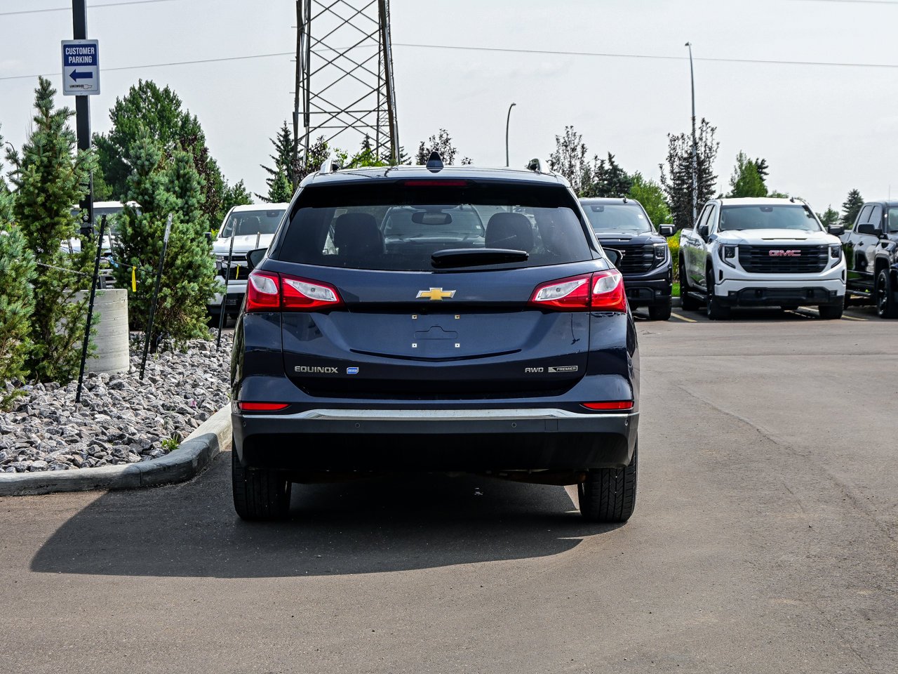 2018 Chevrolet Equinox AWD 4dr Premier w/3LZ Blue Sherwood Park - photo #11