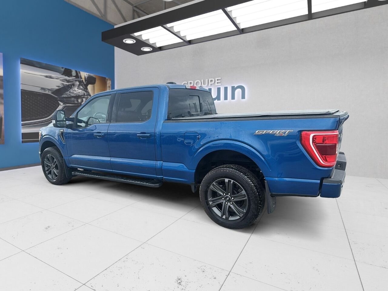 2023 Ford F-150 Blue Rouyn-Noranda - photo #3