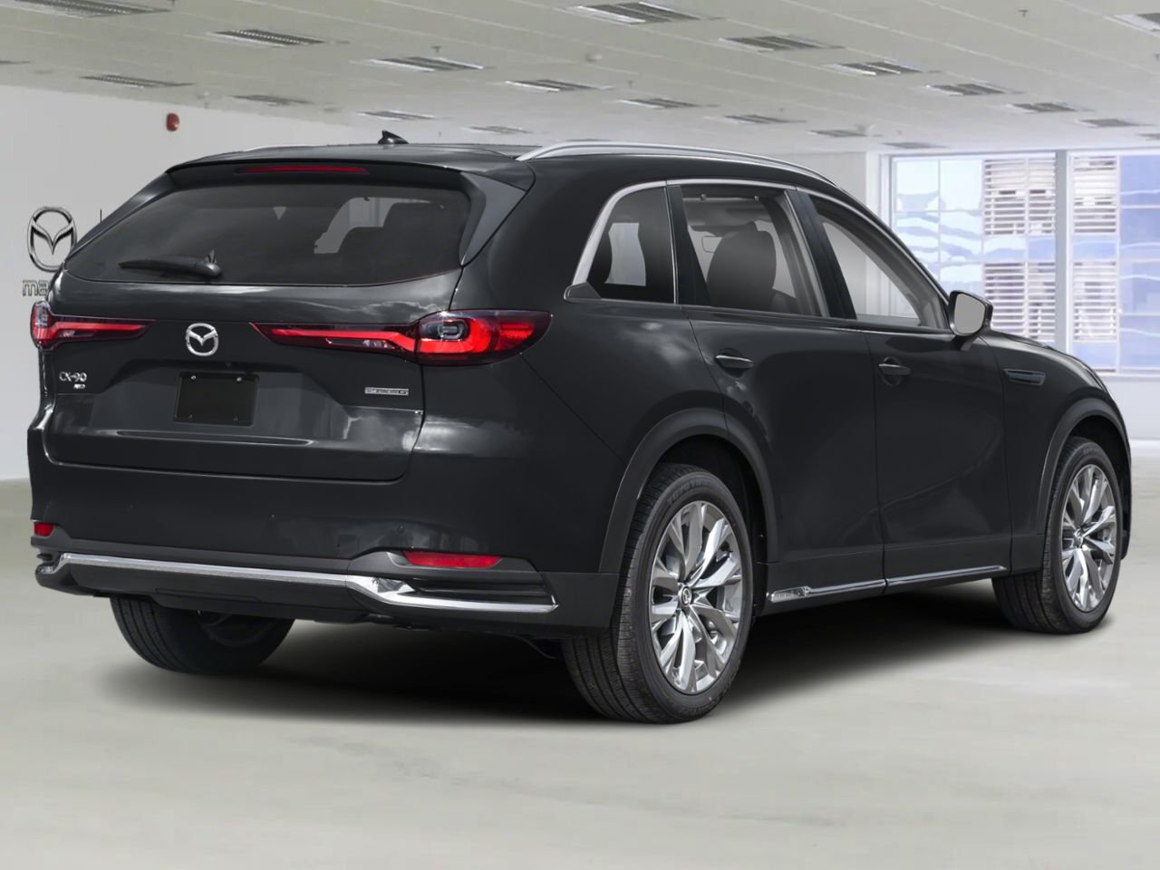 2026 MAZDA CX-90 MHEV GT TI | HYBRIDE LÉGER | TOIT OUVRANT | CUIR | NAVIGATION | 12 HAUT-PARLEURS Jet Black Mica Saint-Jérôme - photo #1