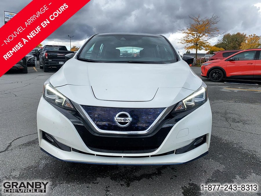 2019 Nissan LEAF SV PLUS à hayon White