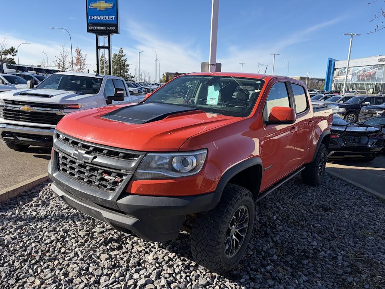 2019 Chevrolet Colorado 4WD Crew Cab 128.3 ZR2 Orange Sherwood Park - photo #4