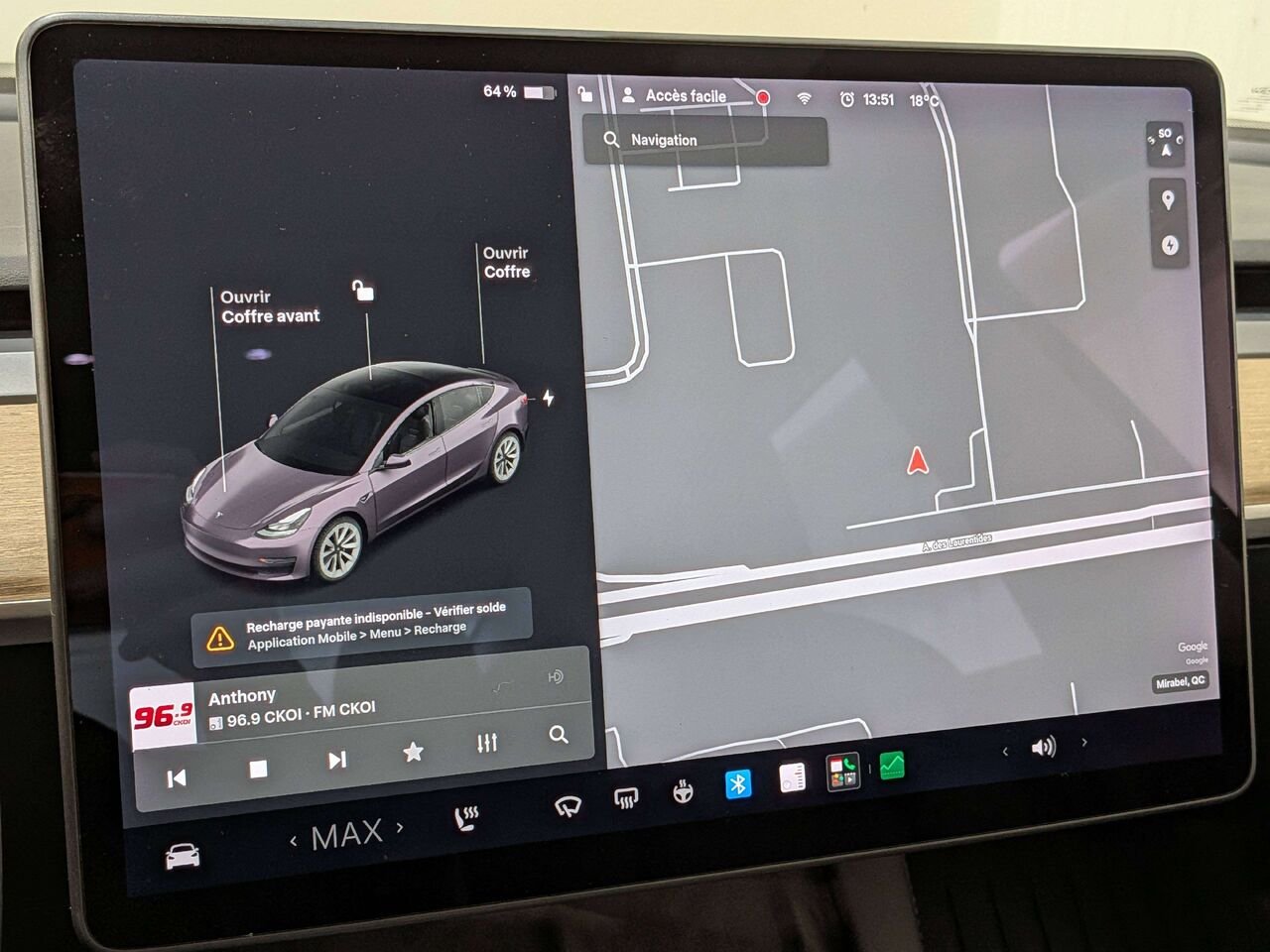 Tesla Model 3 Standard Range Plus RWD 2021 Gris Val-David - photo #20