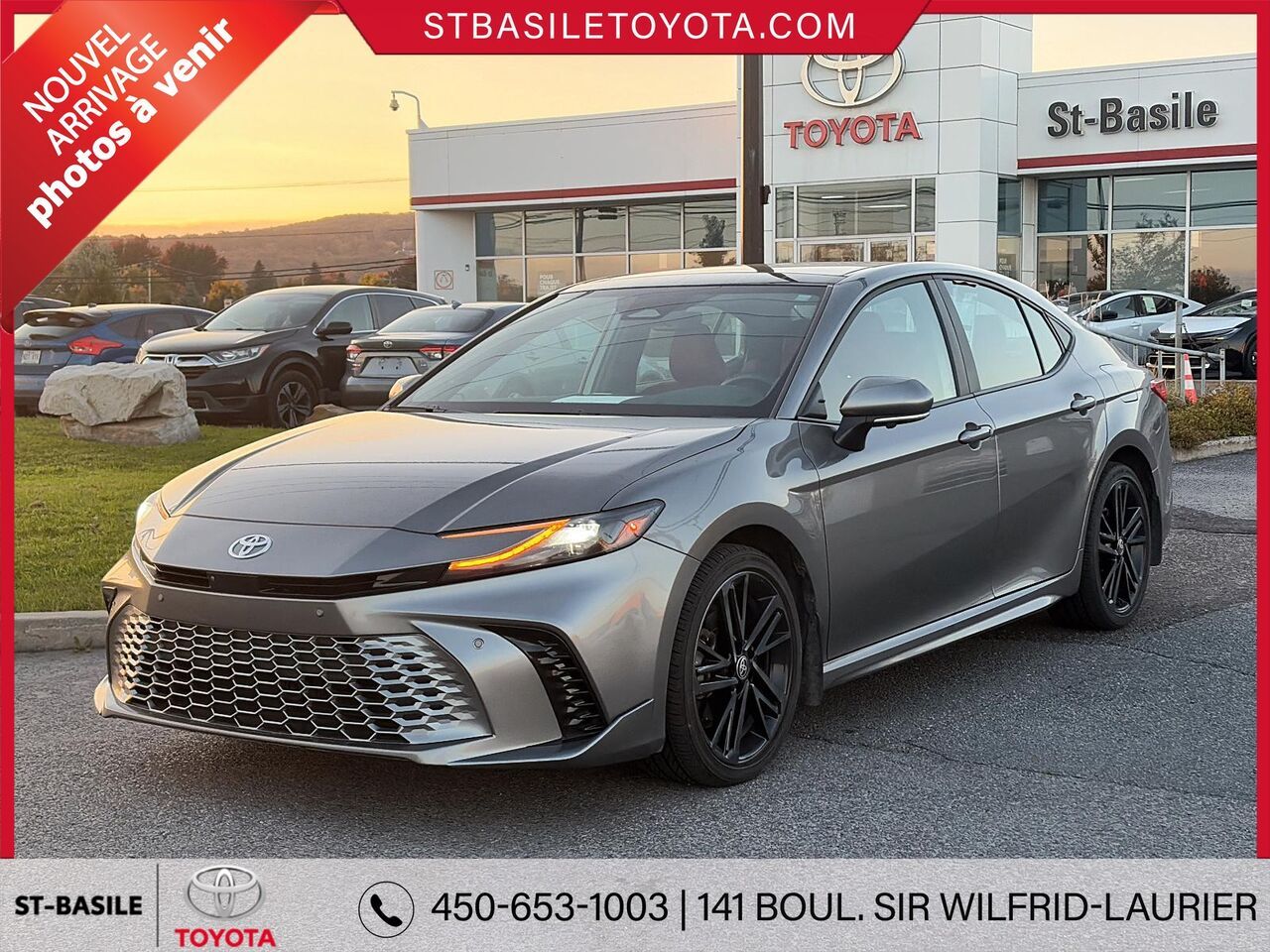 Gray 2025 Toyota Camry Sedan All-Wheel Drive Automatic