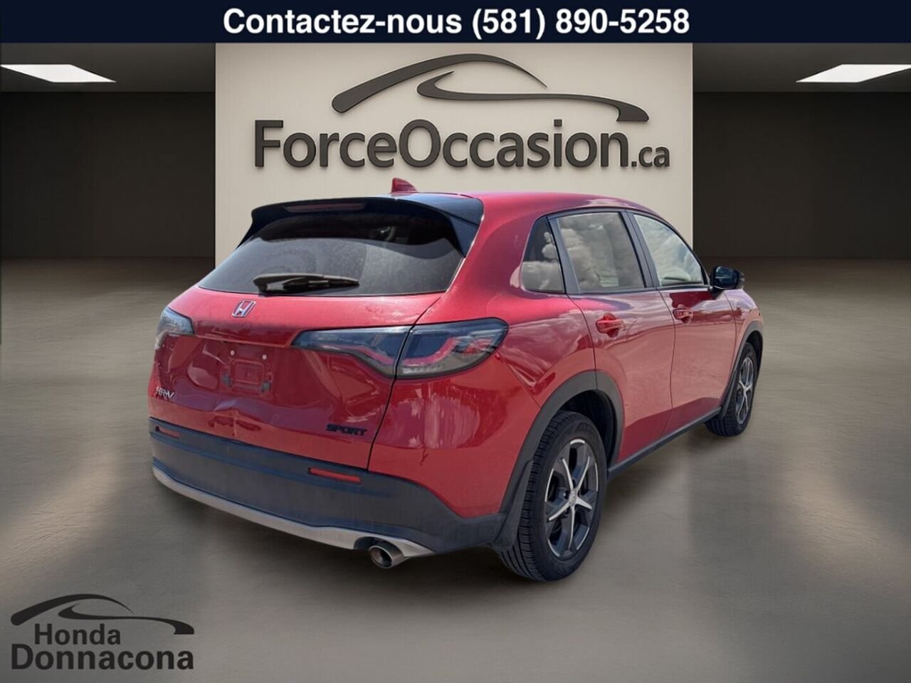 2023 Honda HR-V Red  - photo #3