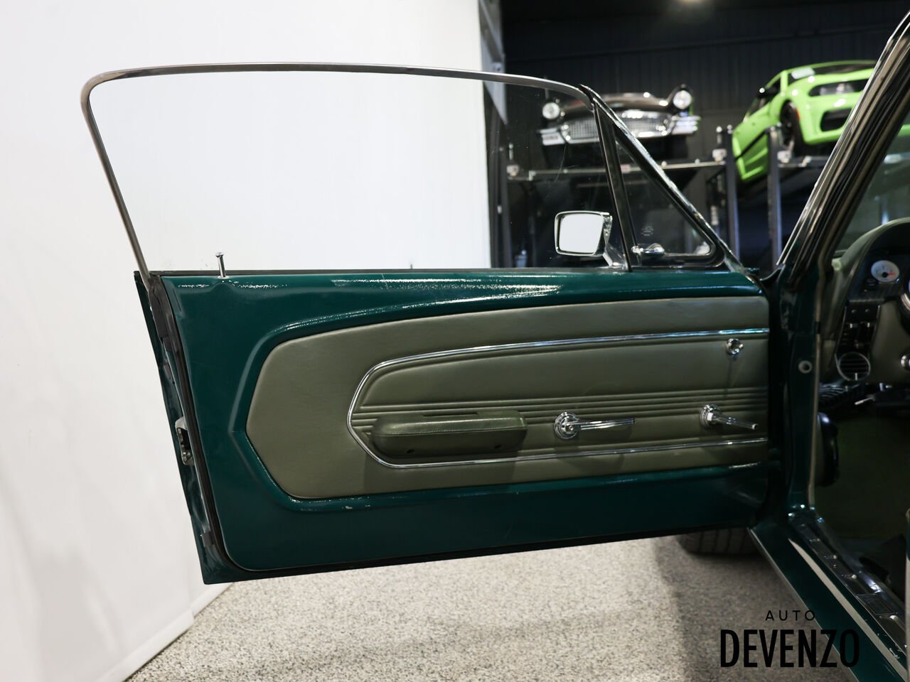 Ford Mustang 1967 Vert Saint-Eustache - photo #9