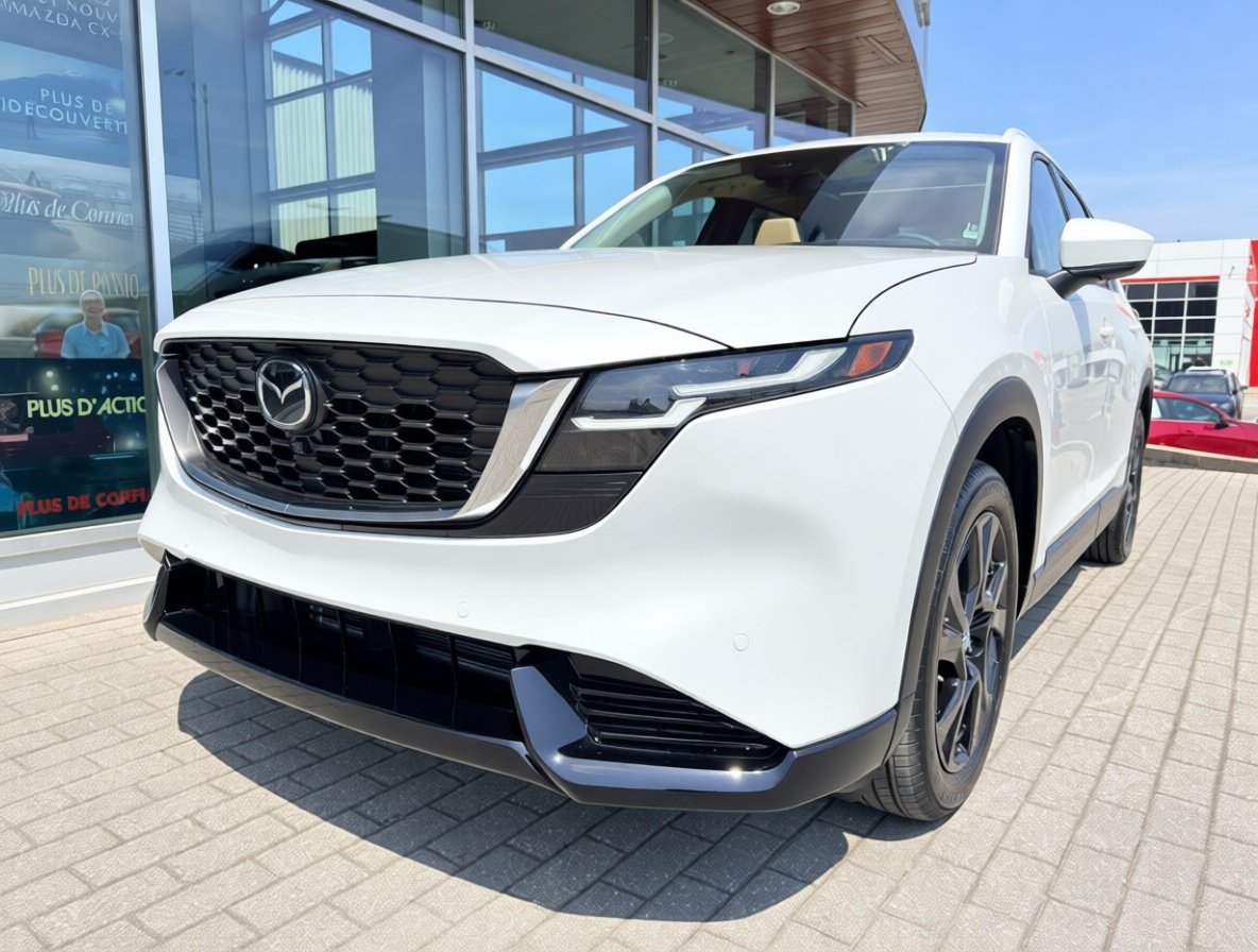 2026 MAZDA CX-5 Rhodium White Metallic Notre-Dame-des-Prairies - photo #3