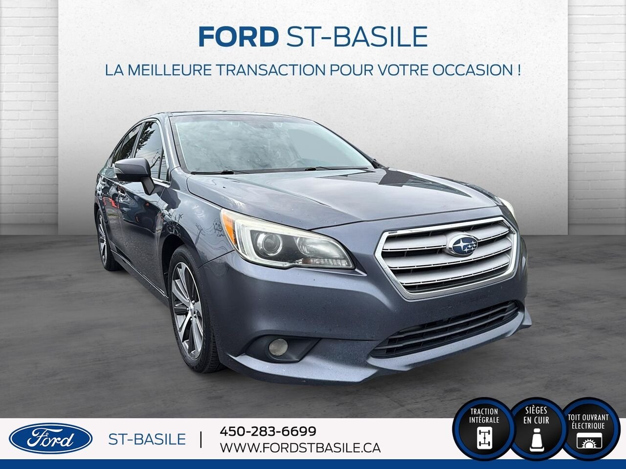 SUBARU LEGACY 2016 Bleu Saint-Basile-le-Grand - photo #9