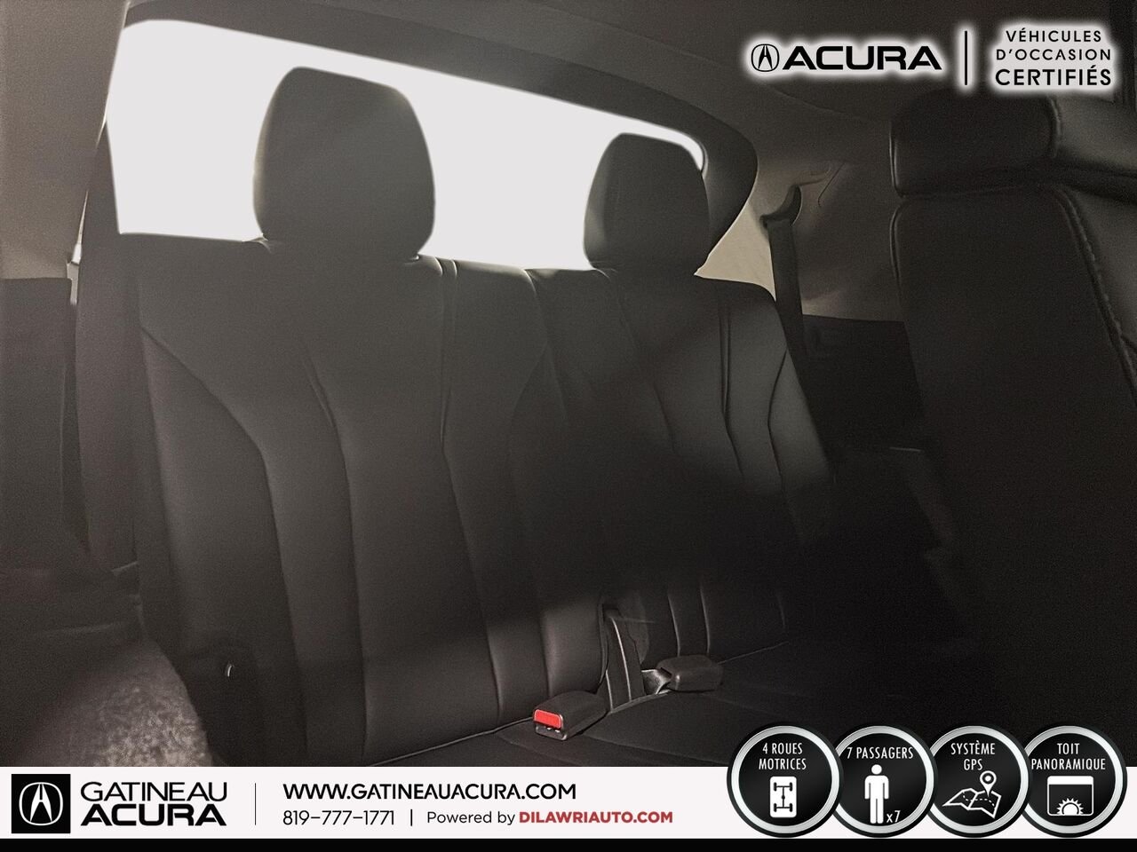 2024 Acura MDX Tech SH-AWD Black Gatineau - photo #24