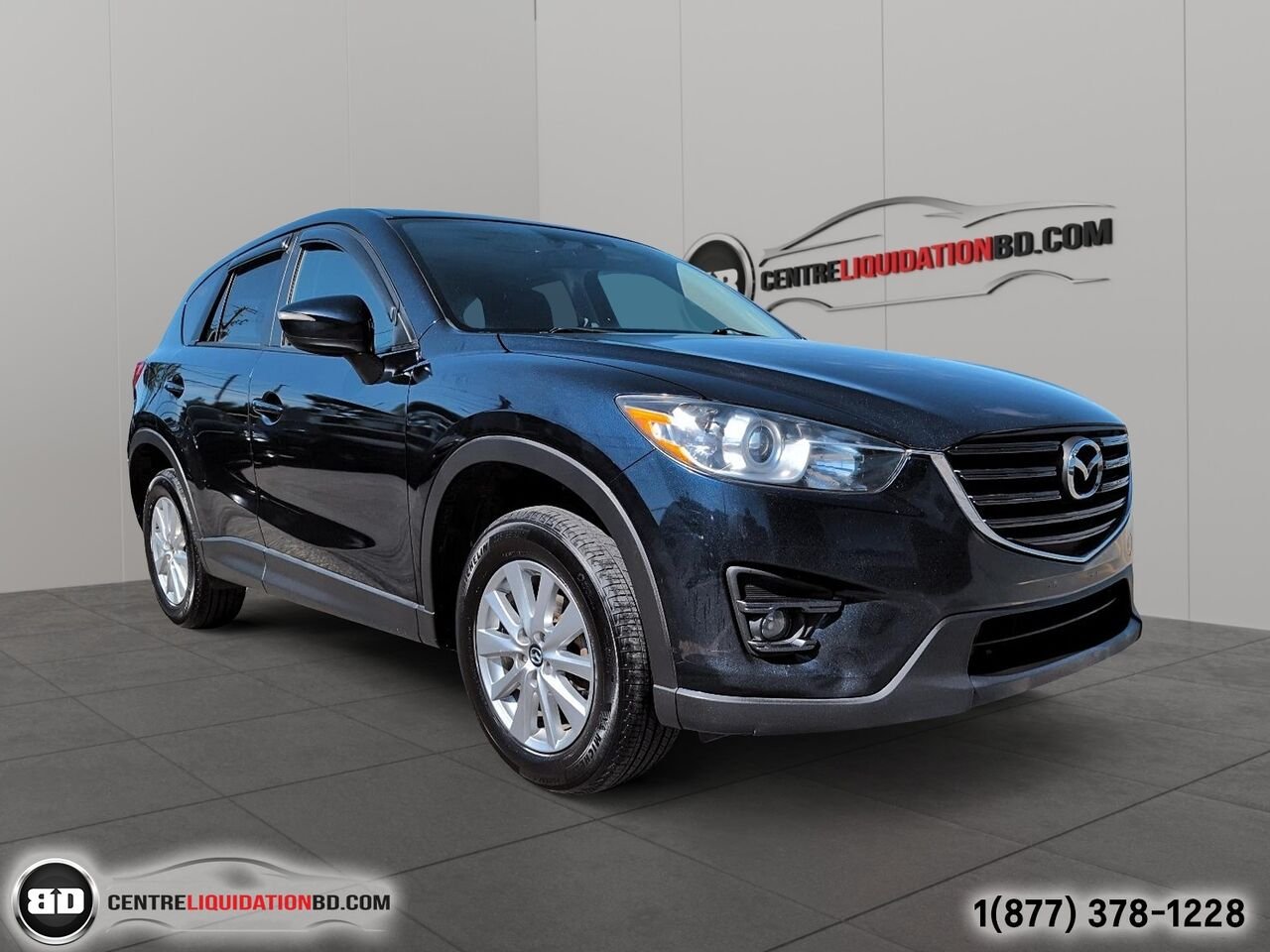 2016 Mazda CX-5 Traction intégrale, 4 portes, boîte automatique, GS | BD0267 Black Granby - photo #2