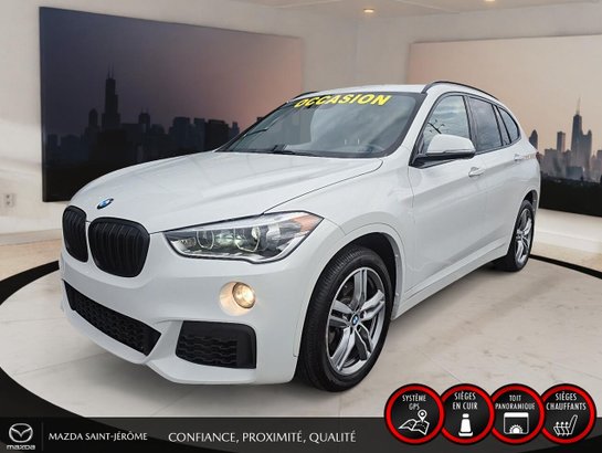 2018 BMW X1 xDrive28i | M-PACK | TOIT PANORAMIQUE | NAVIGATION | White