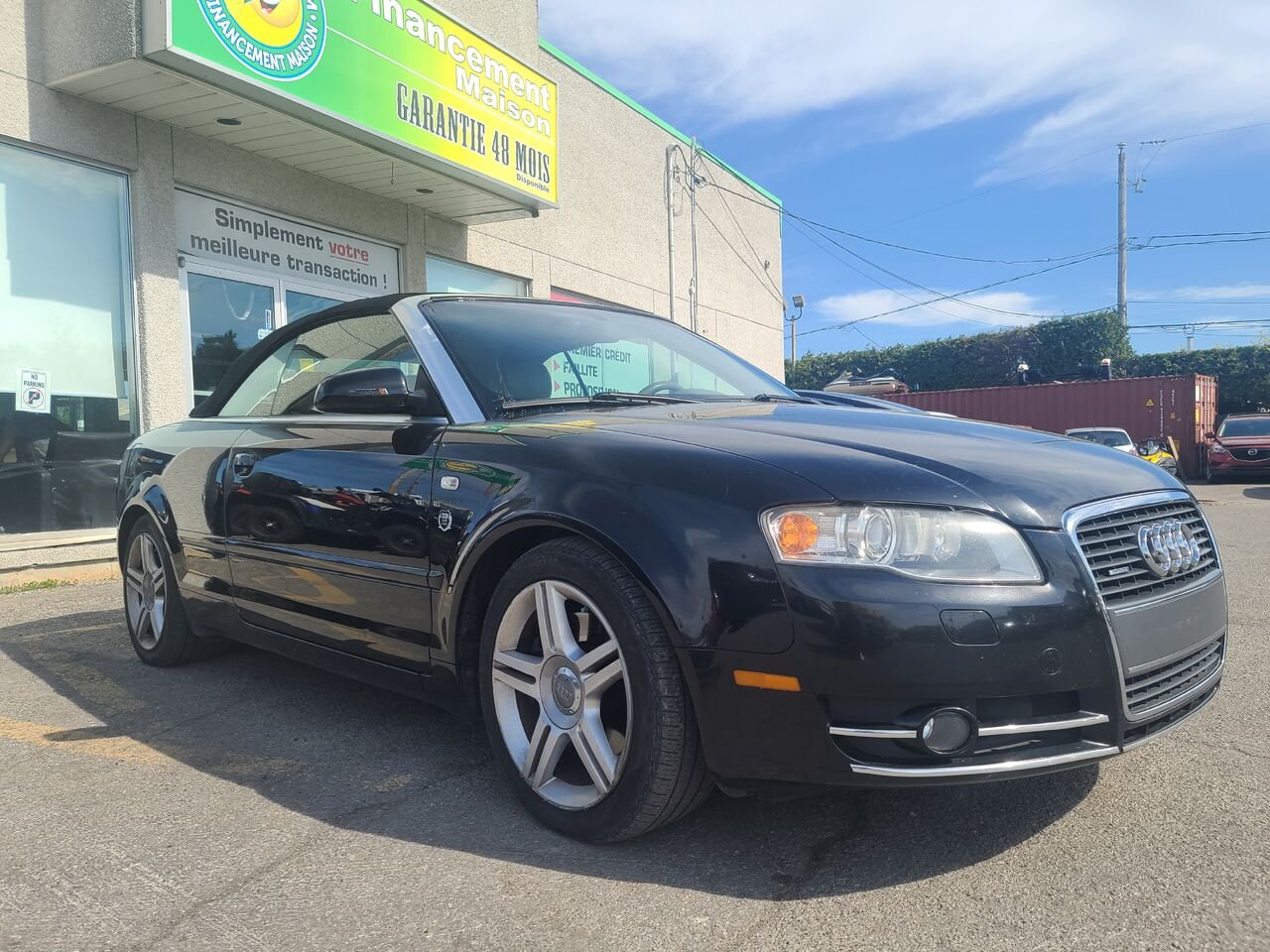 2007 Audi A4 Black  - photo #8