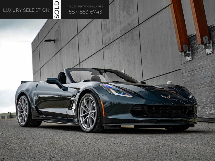 2019 Chevrolet Corvette Grand Sport Convertible 2LT Grey