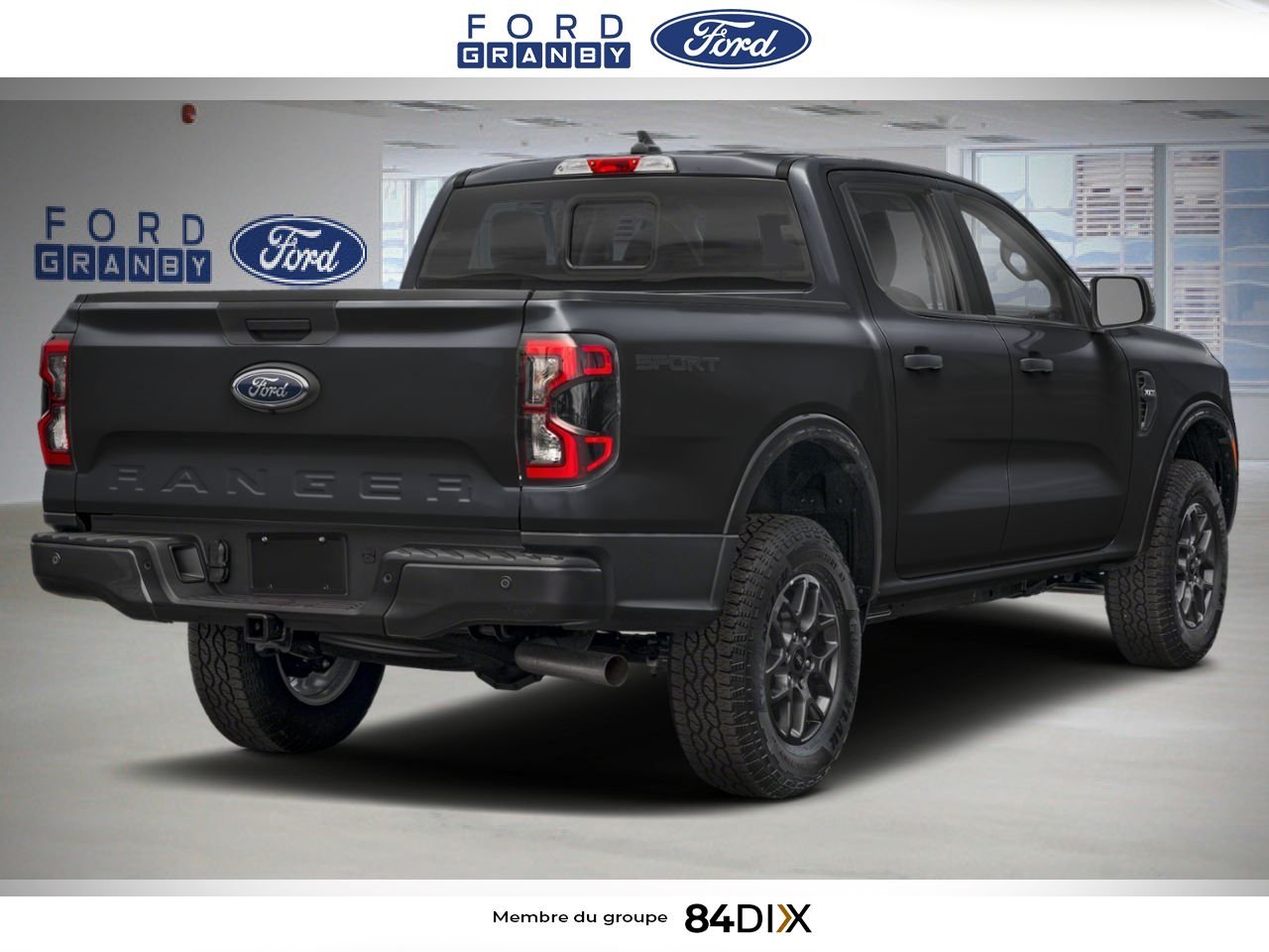 2026 Ford Ranger Shadow Black Granby - photo #2