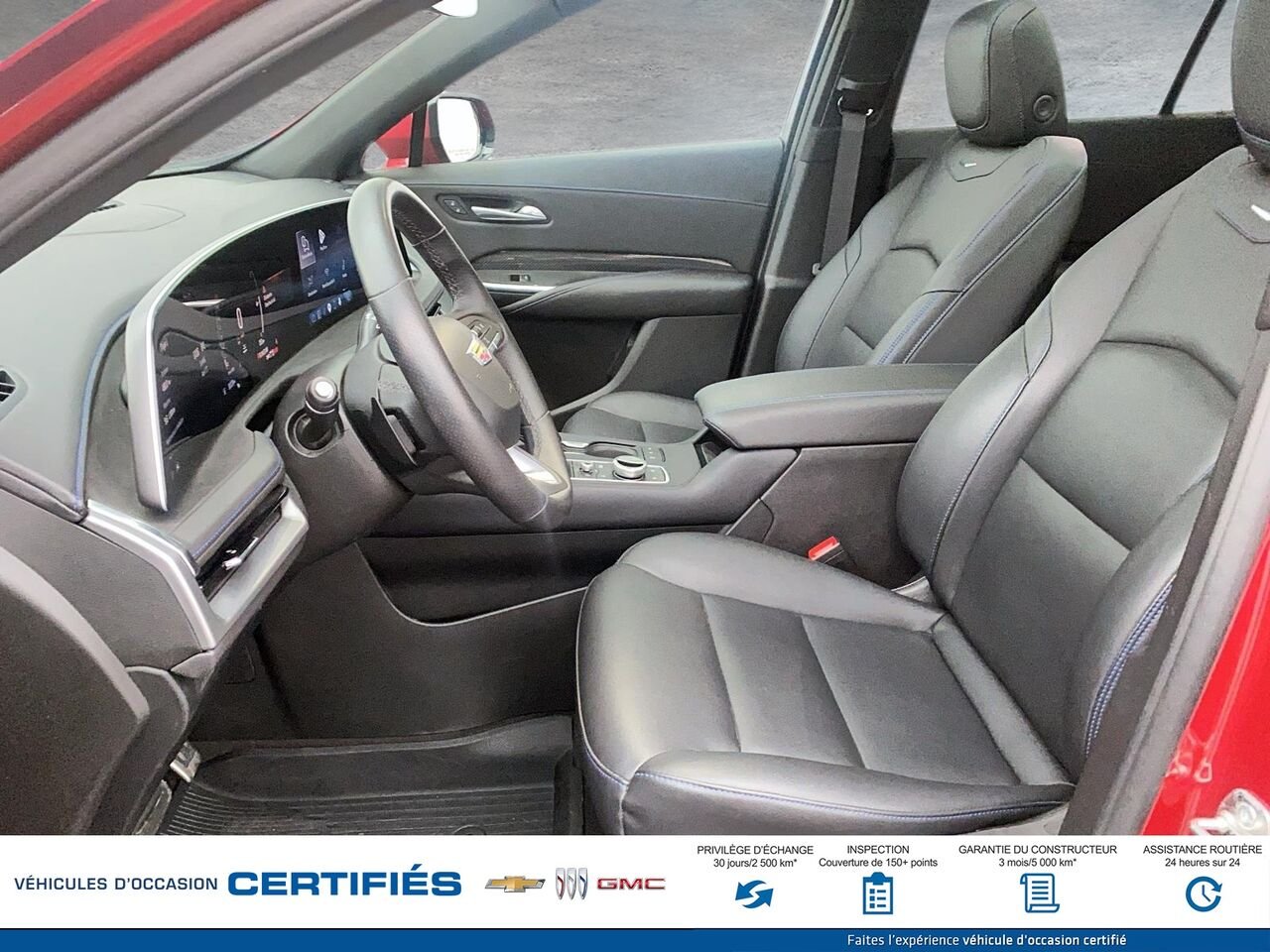 2024 CADILLAC XT4 SPORT Traction intégrale, 4 portes Sport Red Montmagny - photo #7
