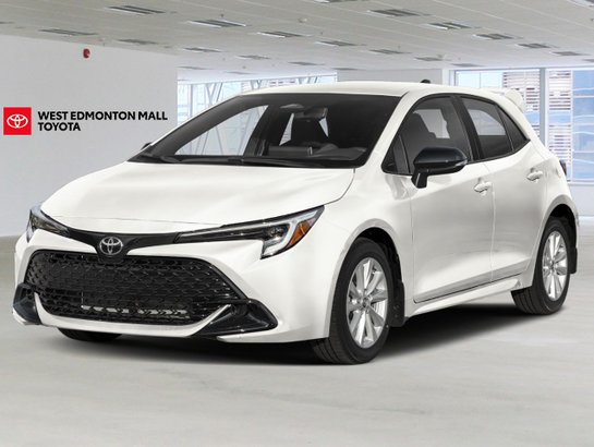 2027 Toyota Corolla Hatchback CVT White