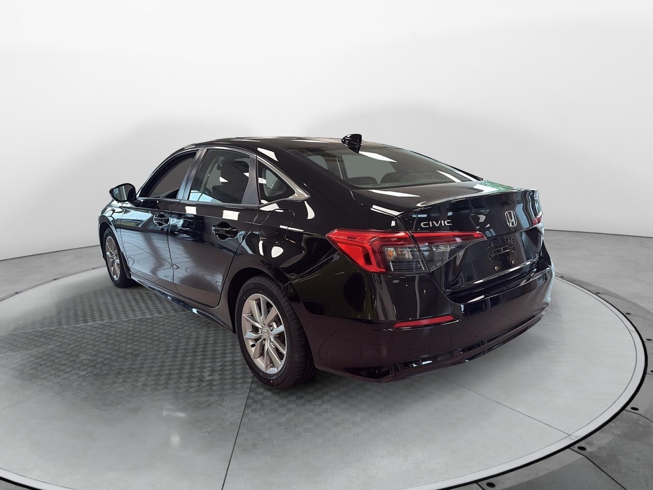 Honda Civic Sedan Ex 2023 Noir Baie-Comeau - photo #3