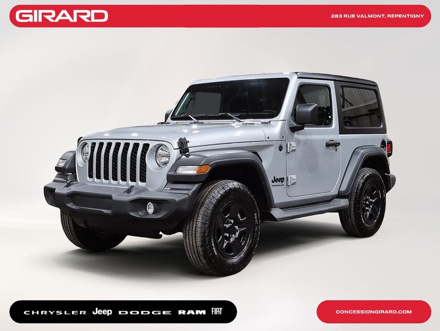 JEEP WRANGLER SPORT 2024 Argent