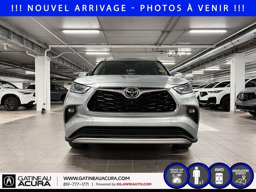 2021 Toyota Highlander Platinum AWD Silver