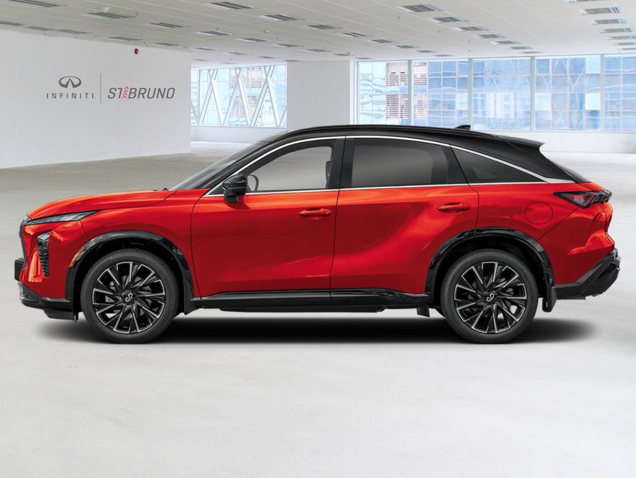 INFINITI QX65 AUTOGRAPH TI 2027 Rouge enflammé solaire/Noir obsidienne