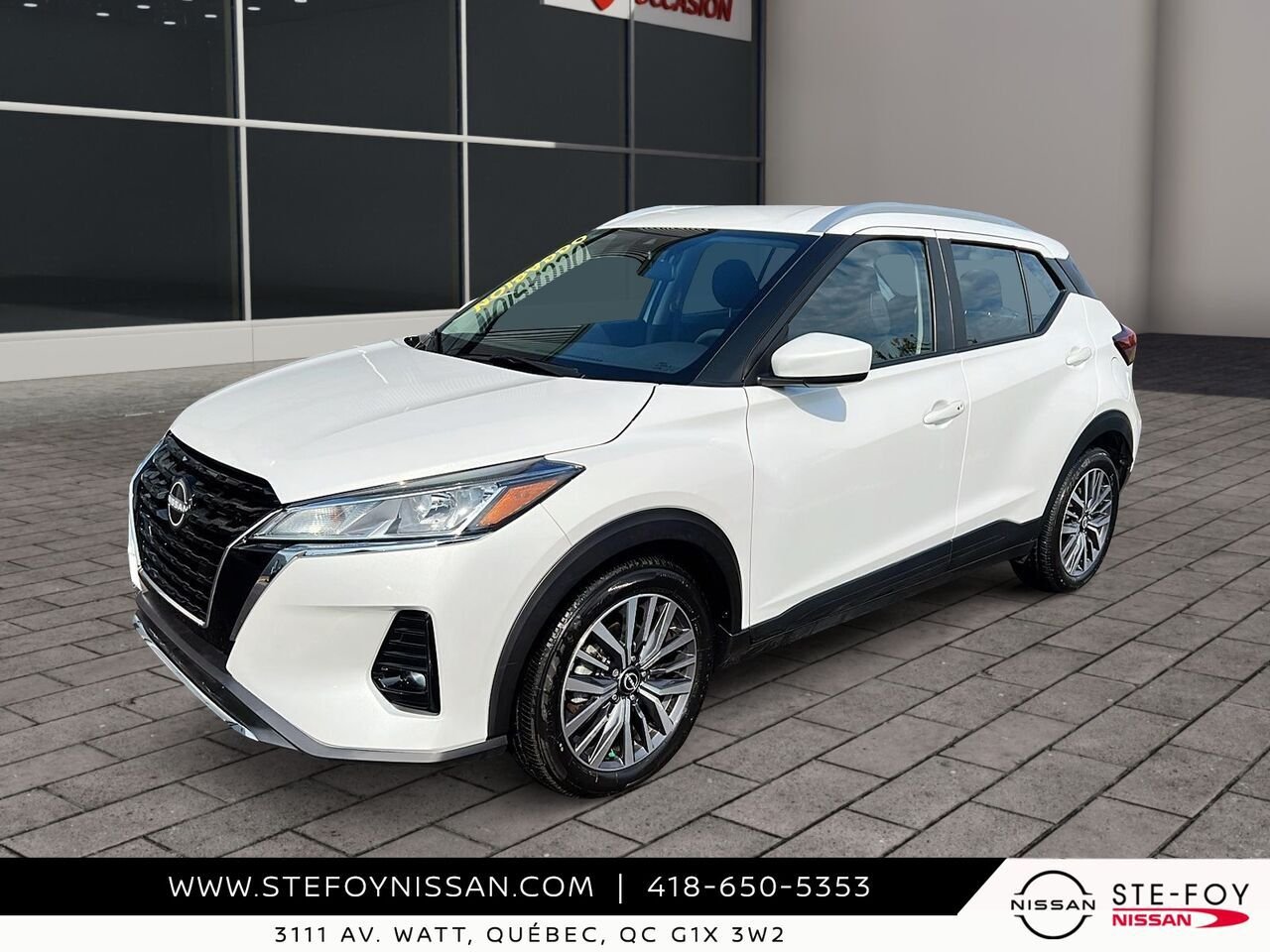 2024 Nissan Kicks SV White Ste-Foy - photo #3