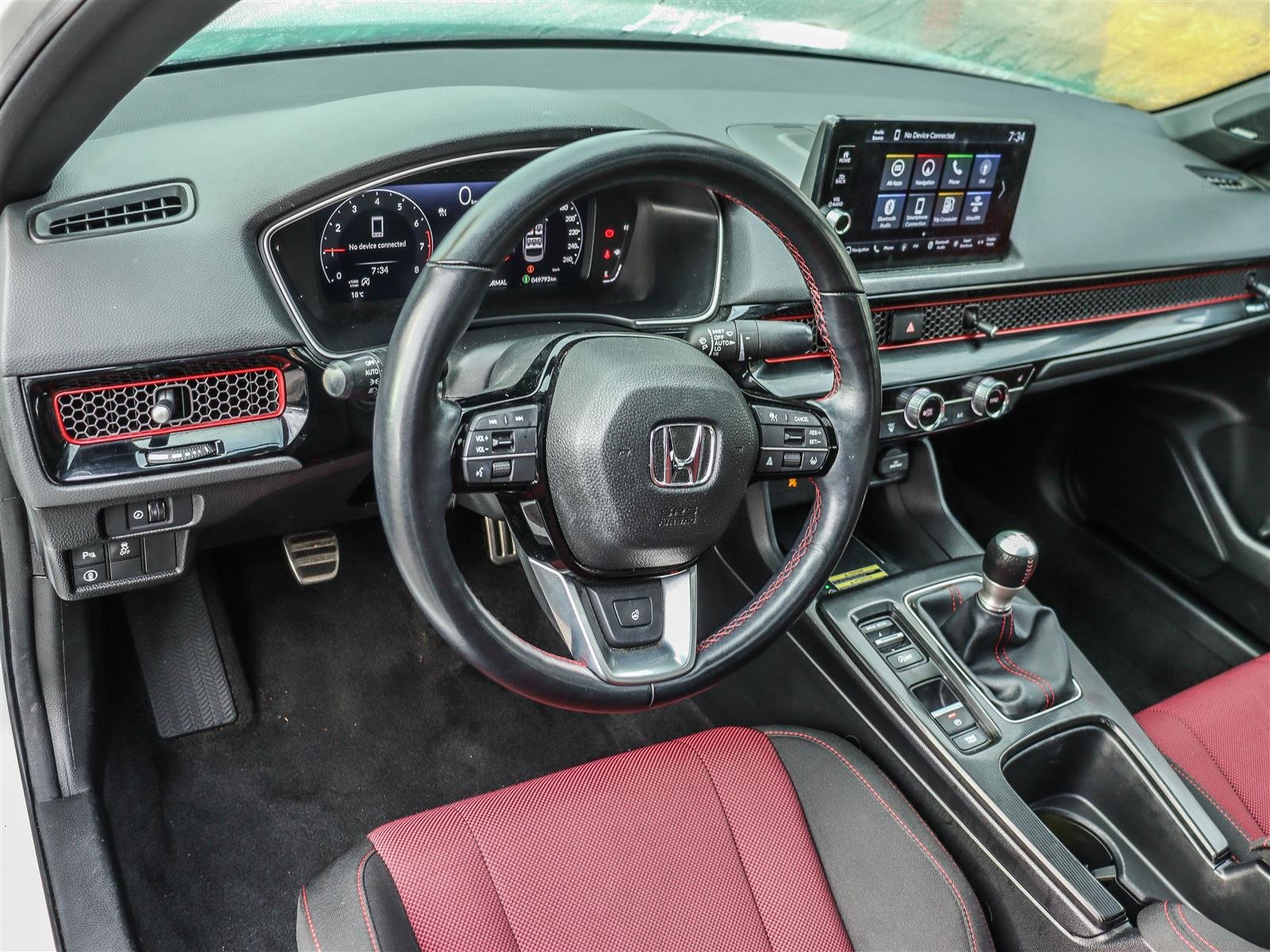 Honda Civic Si berline 2024 White Ottawa & Gatineau - photo #7