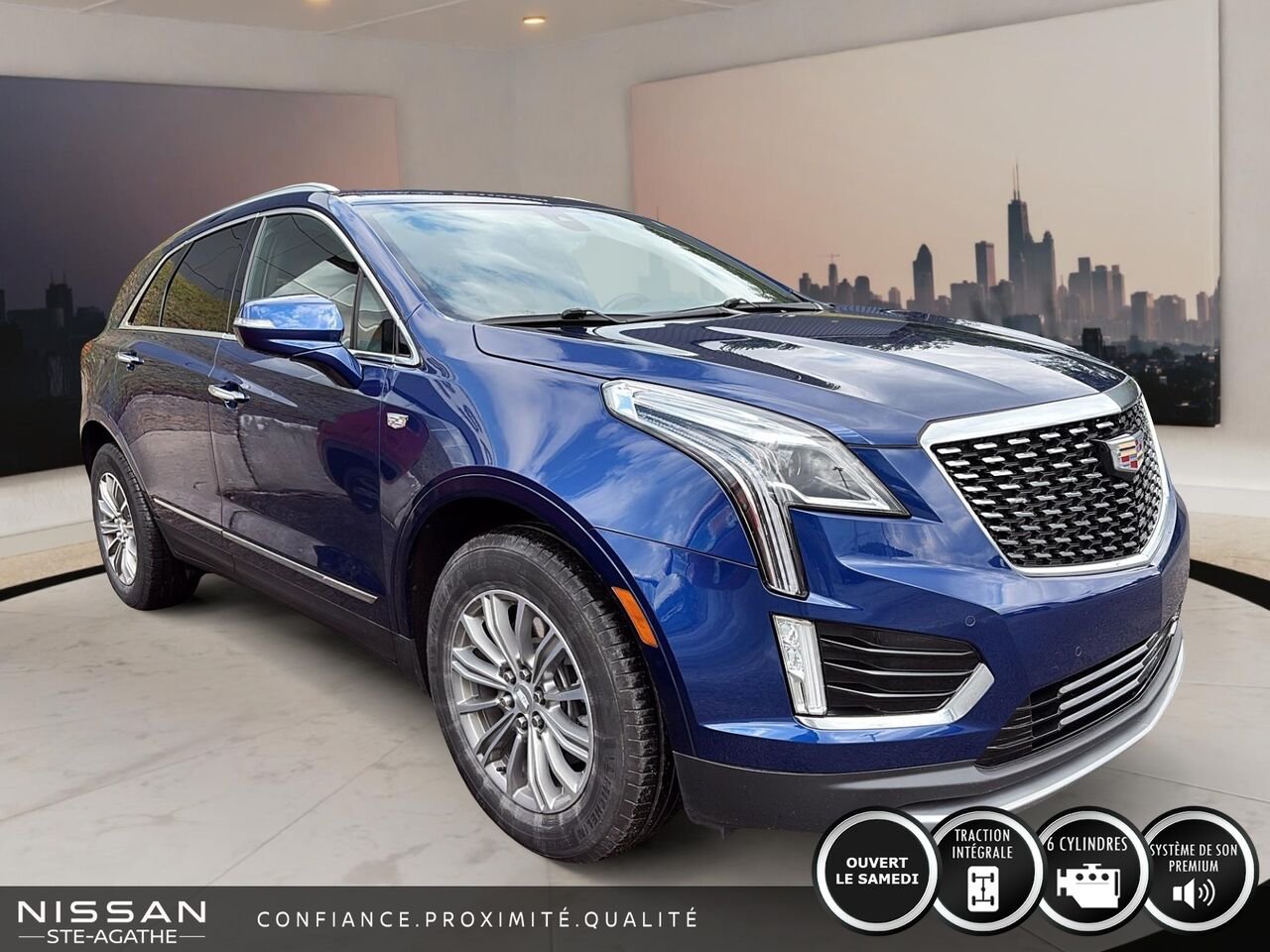 Cadillac XT5 2023 Bleu Ste-Agathe des Monts - photo #2
