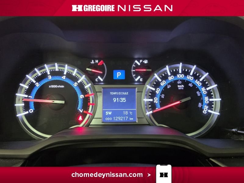 Toyota 4Runner CP7334 | 4WD Limited * Cuir Brun * Mag 20'' * Toit * 7 Plac 2018 Blanc Laval - photo #19